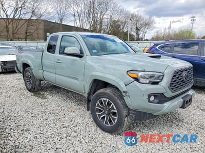 Czwarte zdjęcie samochodu z boku: 2022 TOYOTA TACOMA TRD SPORT VIN:3TYSZ5AN6NT063201 - miniatura