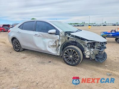 Czwarte zdjęcie samochodu z boku: 2016 TOYOTA COROLLA S PLUS VIN:5YFBURHE1GP555332 - miniatura