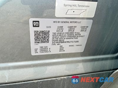 Zdjęcie 10 z 10 samochodu: 2024 CADILLAC XT6 LUXURY VIN:1GYKPBR47RZ717195 - miniatura