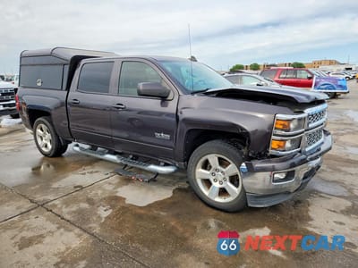 Czwarte zdjęcie samochodu z boku: 2015 CHEVROLET SILVERADO C1500 LT VIN:3GCPCREC3FG511526 - miniatura