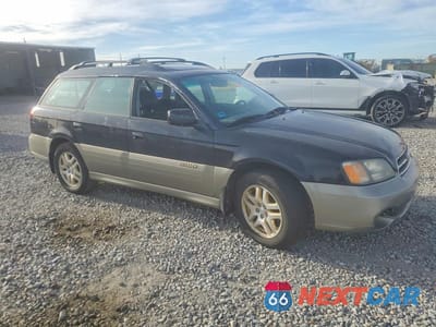 Czwarte zdjęcie samochodu z boku: 2001 SUBARU LEGACY OUTBACK LIMITED VIN:4S3BH686117618319 - miniatura