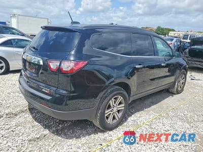 Trzecie zdjęcie samochodu z tyłu: 2016 CHEVROLET TRAVERSE LT VIN:1GNKRGKD6GJ177980 - miniatura