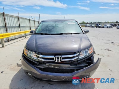 Piąte zdjęcie samochodu w środku: 2014 HONDA ODYSSEY EXL VIN:5FNRL5H63EB036259 - miniatura