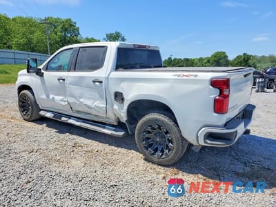 Drugie zdjęcie samochodu z przodu: 2019 CHEVROLET SILVERADO K1500 CUSTOM VIN:3GCUYBEF0KG700943 - miniatura