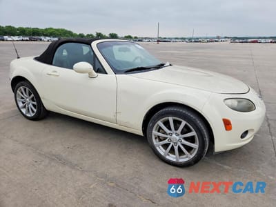 Czwarte zdjęcie samochodu z boku: 2007 MAZDA MX-5 MIATA VIN:JM1NC25F470126510 - miniatura
