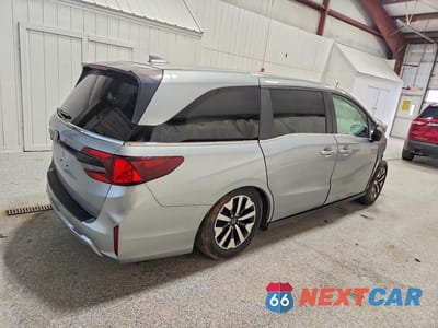 Trzecie zdjęcie samochodu z tyłu: 2025 HONDA ODYSSEY EXL VIN:5FNRL6H62SB076060 - miniatura
