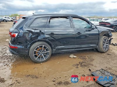 Trzecie zdjęcie samochodu z tyłu: 2023 AUDI Q7 PREMIUM PLUS VIN:WA1LXBF70PD004037 - miniatura