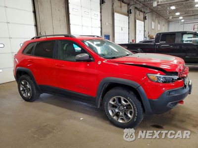 Czwarte zdjęcie samochodu z boku: 2019 JEEP CHEROKEE TRAILHAWK VIN:1C4PJMBXXKD395474 - miniatura