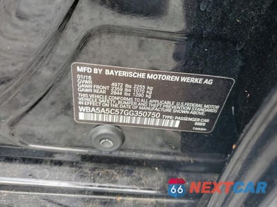 Zdjęcie 12 z 12 samochodu: 2016 BMW 528 I VIN:WBA5A5C57GG350750 - miniatura