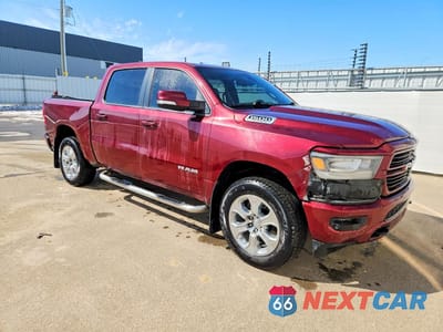 Czwarte zdjęcie samochodu z boku: 2020 RAM 1500 BIG HORN VIN:1C6SRFFT9LN227432 - miniatura
