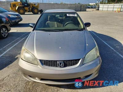 Piąte zdjęcie samochodu w środku: 2005 HONDA CIVIC LX VIN:1HGEM22565L042047 - miniatura