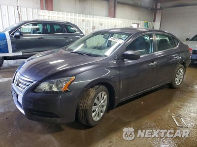 2013 NISSAN SENTRA S 3N1AB7AP8DL755685 - główne zdjęcie licytacji z USA - miniatura