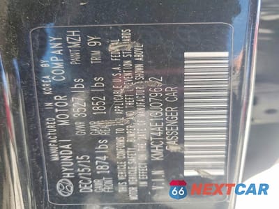 Zdjęcie 12 z 12 samochodu: 2016 HYUNDAI ACCENT SE VIN:KMHCT4AE1GU079652 - miniatura
