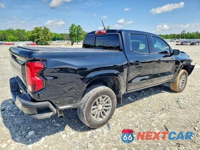 Trzecie zdjęcie samochodu z tyłu: 2023 CHEVROLET COLORADO LT VIN:1GCPSCEK4P1145812 - miniatura