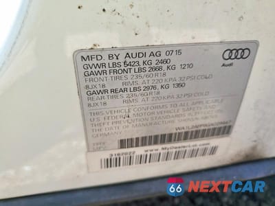 Zdjęcie 12 z 12 samochodu: 2016 AUDI Q5 PREMIUM PLUS VIN:WA1L2AFP9GA029447 - miniatura