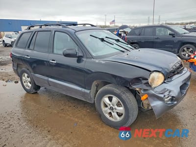 Czwarte zdjęcie samochodu z boku: 2005 HYUNDAI SANTA FE GLS VIN:KM8SC73E55U877708 - miniatura