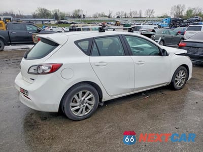 Trzecie zdjęcie samochodu z tyłu: 2013 MAZDA 3 I VIN:JM1BL1M72D1730585 - miniatura
