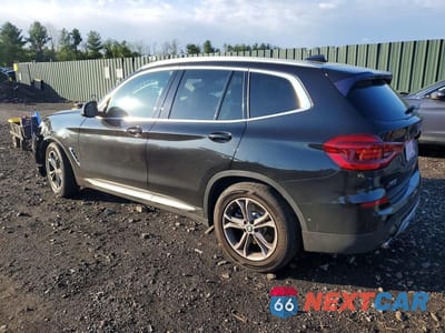 Drugie zdjęcie samochodu z przodu: 2021 BMW X3 XDRIVE30I VIN:5UXTY5C0XM9H87024 - miniatura
