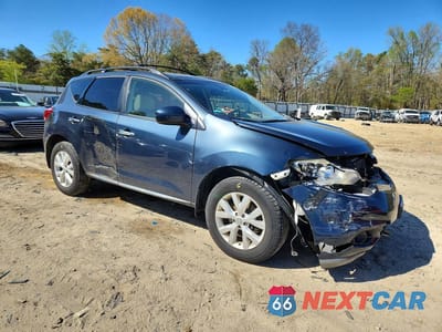 Czwarte zdjęcie samochodu z boku: 2013 NISSAN MURANO S VIN:JN8AZ1MW0DW310056 - miniatura