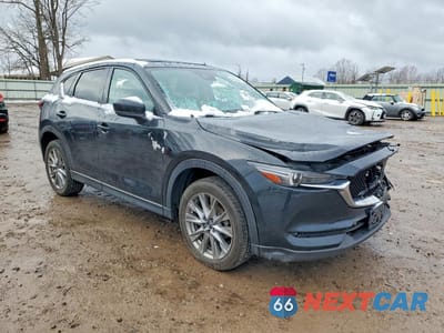 Czwarte zdjęcie samochodu z boku: 2021 MAZDA CX-5 GRAND TOURING VIN:JM3KFBDM8M1419138 - miniatura