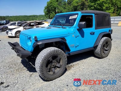 2021 JEEP WRANGLER SPORT 1C4GJXAN9MW627670 - główne zdjęcie licytacji z USA - miniatura