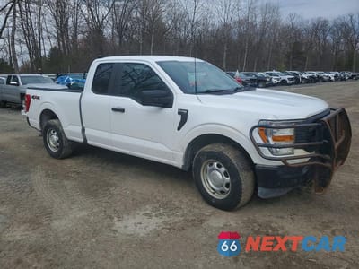 Czwarte zdjęcie samochodu z boku: 2021 FORD F150 SUPER CAB VIN:1FTEX1EP8MKE05921 - miniatura