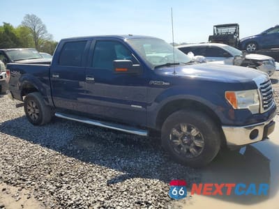 Czwarte zdjęcie samochodu z boku: 2011 FORD F150 SUPERCREW VIN:1FTFW1ET0BFB89427 - miniatura