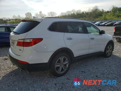 Trzecie zdjęcie samochodu z tyłu: 2014 HYUNDAI SANTA FE GLS VIN:KM8SMDHF1EU042816 - miniatura