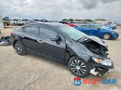 Czwarte zdjęcie samochodu z boku: 2013 HONDA CIVIC LX VIN:2HGFB2F58DH572925 - miniatura
