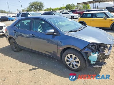 Czwarte zdjęcie samochodu z boku: 2016 TOYOTA COROLLA L VIN:5YFBURHE7GP391682 - miniatura