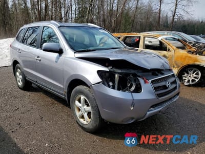 Czwarte zdjęcie samochodu z boku: 2007 HYUNDAI SANTA FE GLS VIN:5NMSG13D67H118427 - miniatura