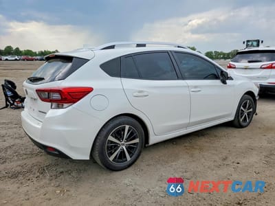 Trzecie zdjęcie samochodu z tyłu: 2022 SUBARU IMPREZA PREMIUM VIN:4S3GTAV67N3721267 - miniatura