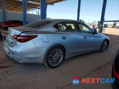 Trzecie zdjęcie samochodu z tyłu: 2020 INFINITI Q50 3.0T LUXE VIN:JN1EV7AP6LM202899 - miniatura