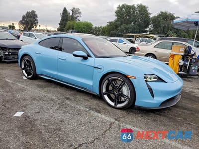 Czwarte zdjęcie samochodu z boku: 2024 PORSCHE TAYCAN 4S VIN:WP0AB2Y10RSA35827 - miniatura