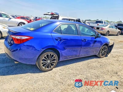 Trzecie zdjęcie samochodu z tyłu: 2015 TOYOTA COROLLA S PLUS VIN:5YFBURHE5FP326067 - miniatura