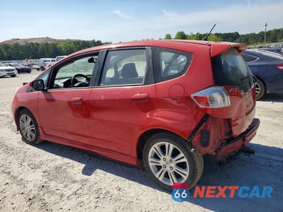 Drugie zdjęcie samochodu z przodu: 2009 HONDA FIT SPORT VIN:JHMGE88459S036627 - miniatura