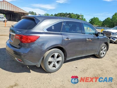 Trzecie zdjęcie samochodu z tyłu: 2016 ACURA MDX VIN:5FRYD3H23GB012331 - miniatura