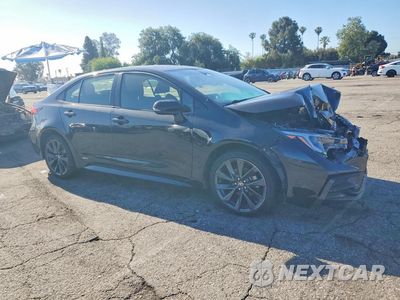 Czwarte zdjęcie samochodu z boku: 2023 TOYOTA COROLLA HYBRID SE VIN:JTDBDMHE5P3005062 - miniatura