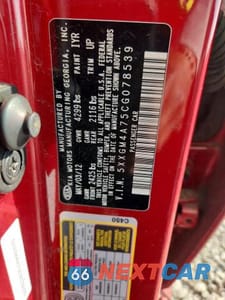 Zdjęcie 12 z 12 samochodu: 2012 KIA OPTIMA LX VIN:5XXGM4A75CG078539 - miniatura