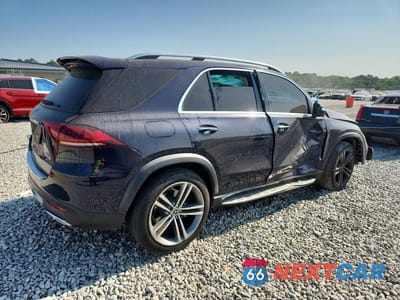 Trzecie zdjęcie samochodu z tyłu: 2022 MERCEDES-BENZ GLE 350 VIN:4JGFB4JB0NA777884 - miniatura