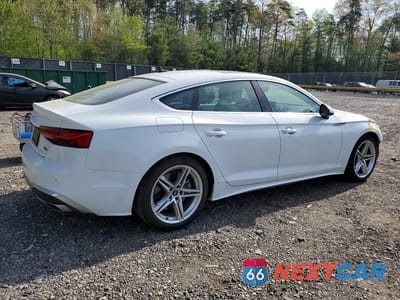 Trzecie zdjęcie samochodu z tyłu: 2021 AUDI A5 PREMIUM 45 VIN:WAUDACF57MA030385 - miniatura