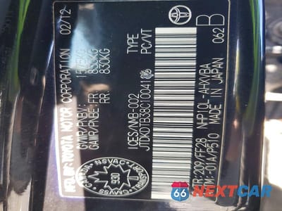 Zdjęcie 13 z 13 samochodu: 2012 TOYOTA PRIUS C ONE VIN:JTDKDTB38C1004186 - miniatura