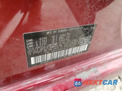 Zdjęcie 13 z 13 samochodu: 2019 SUBARU IMPREZA VIN:4S3GTAA64K3714231 - miniatura