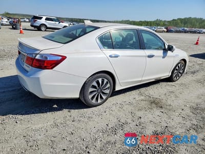 Trzecie zdjęcie samochodu z tyłu: 2015 HONDA ACCORD HYBRID EXL VIN:1HGCR6F5XFA009995 - miniatura