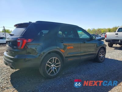 Trzecie zdjęcie samochodu z tyłu: 2016 FORD EXPLORER SPORT VIN:1FM5K8GT7GGB06635 - miniatura
