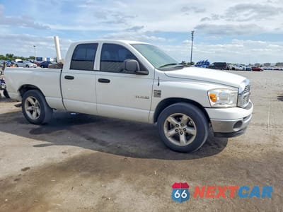 Czwarte zdjęcie samochodu z boku: 2008 DODGE RAM 1500 ST VIN:1D7HA18218S591313 - miniatura