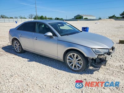 Czwarte zdjęcie samochodu z boku: 2017 AUDI A4 PREMIUM VIN:WAUANAF47HN002734 - miniatura
