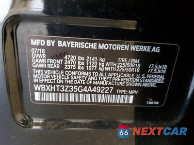 Zdjęcie 14 z 14 samochodu: 2016 BMW X1 XDRIVE28I VIN:WBXHT3Z35G4A49227 - miniatura