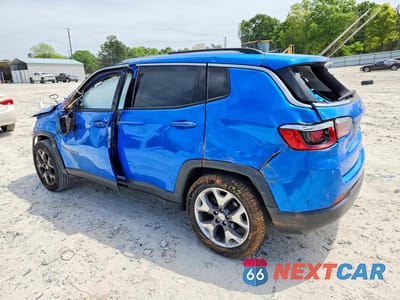 Drugie zdjęcie samochodu z przodu: 2020 JEEP COMPASS LIMITED VIN:3C4NJCCB1LT218490 - miniatura