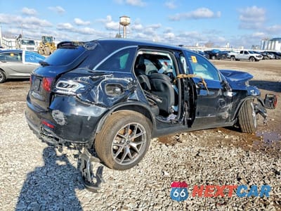 Trzecie zdjęcie samochodu z tyłu: 2021 MERCEDES-BENZ GLC 300 4MATIC VIN:W1N0G8EB4MF989534 - miniatura